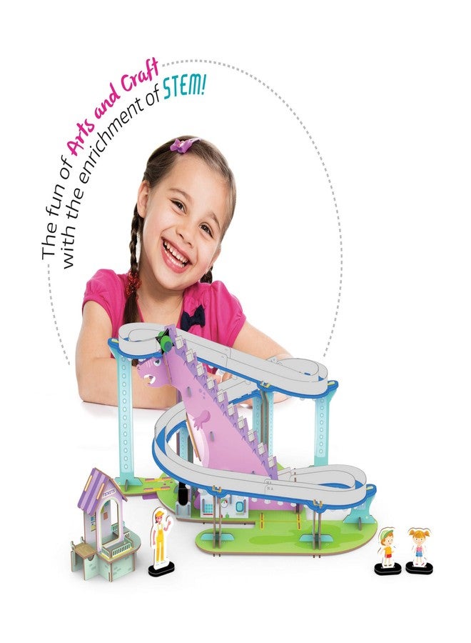 سمارتيفيتي لعبة قطار التنين الدوار من سمارتيفيتي موتور، لعبة تعليمية وتفاعلية، متعددة الألوان، مناسبة للفتيات، سهلة التركيب والتعلم والبناء. - Image 5